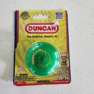 Vintage DUNCAN IMPERIAL GREEN YO-YO FACTORY SEALED - 2013